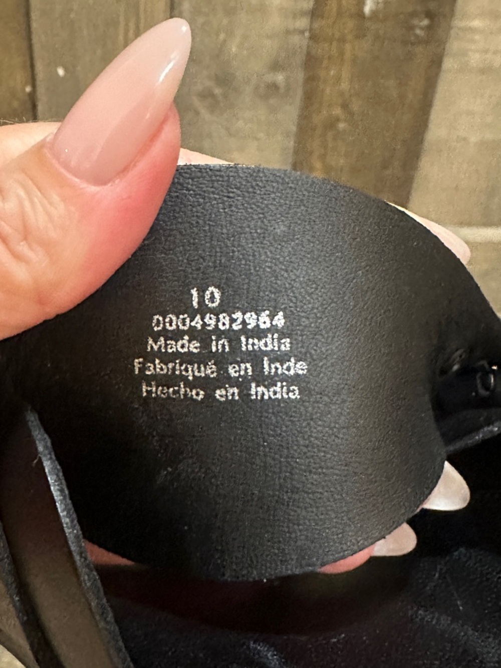 Free People Black Leather Barcelona Slip-On Sandals NEW | Size 10 - Picture 8 of 10
